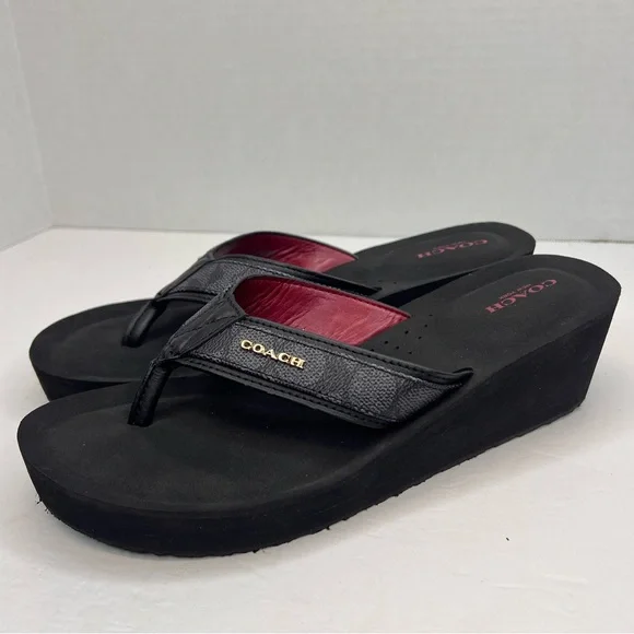 Coach Outlet Coach Jolene Flip Flops Coach Shoes Coach Jolene